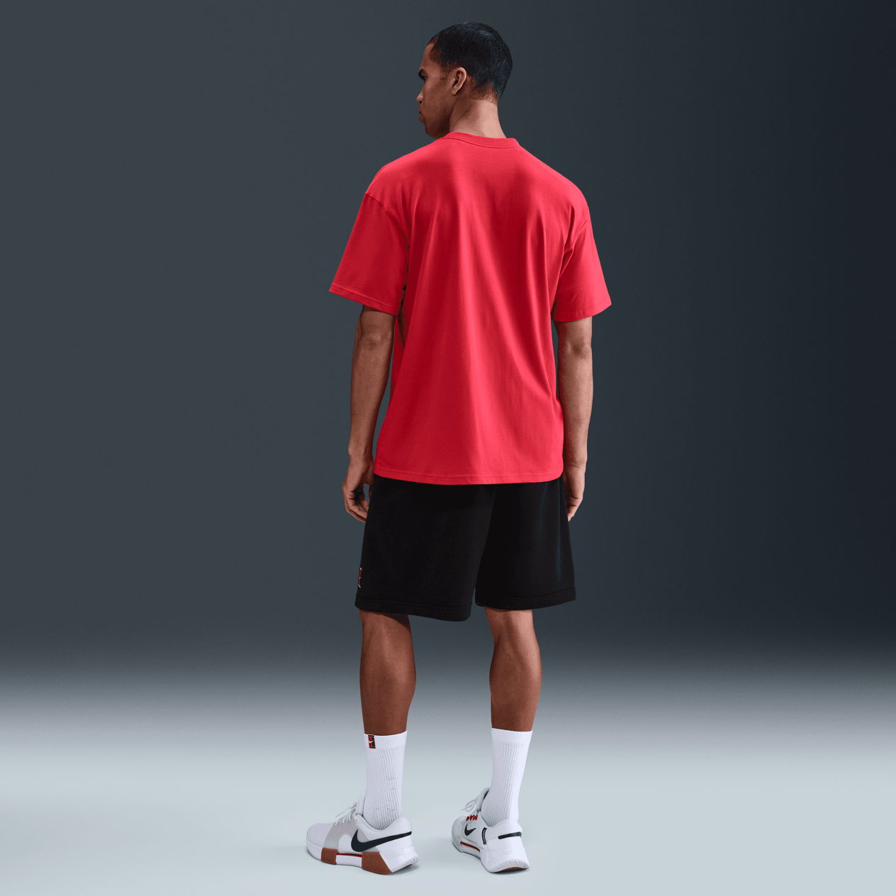 NikeCourt Heritage Dri-FIT Fleece Erkek Tenis Şortu
