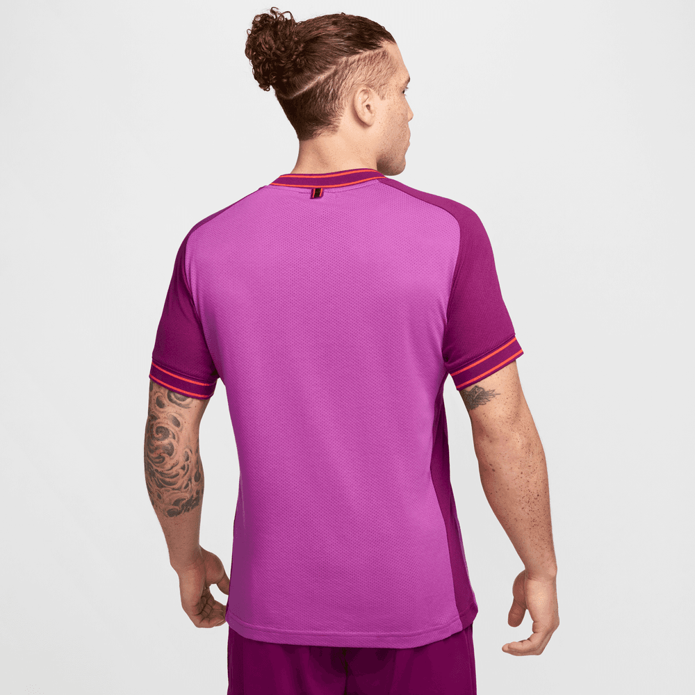 NikeCourt Heritage Kısa Kollu Erkek Tenis Üstü
