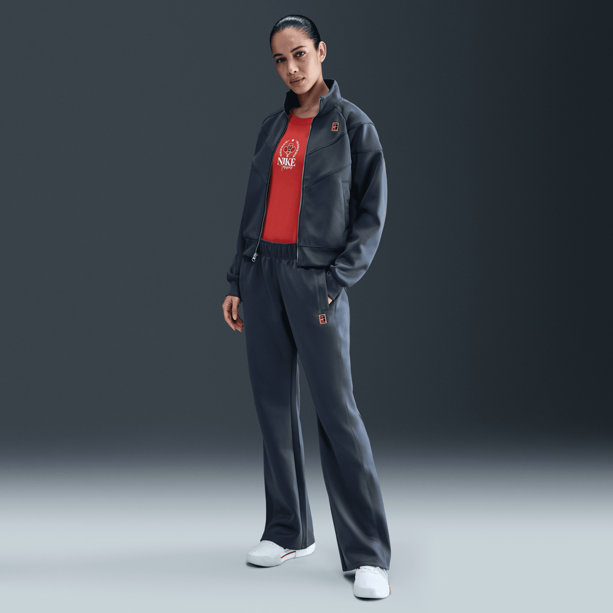 NikeCourt Heritage Windrunner Kadın Tenis Eşofman Altı