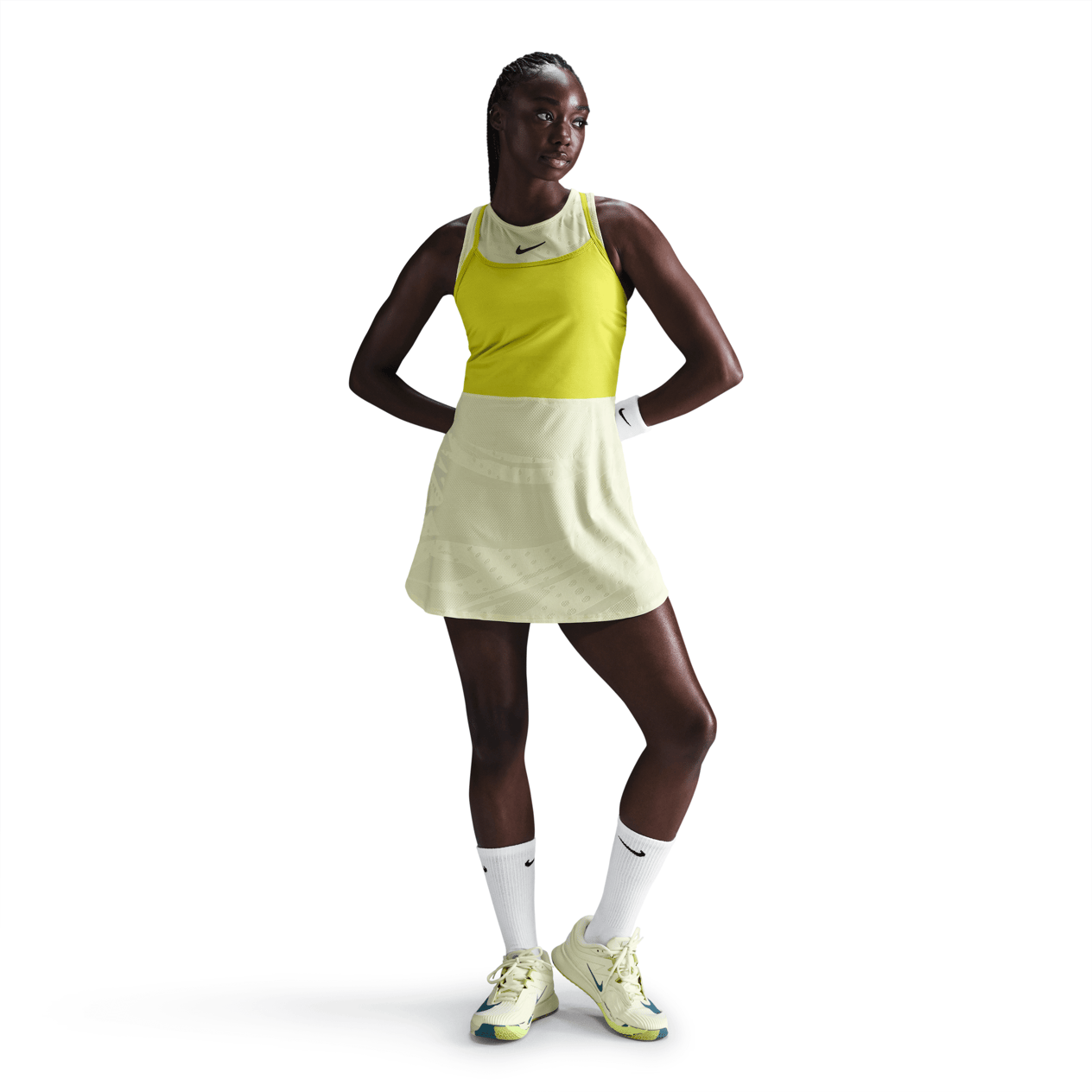 NikeCourt Slam Dri-FIT Kadın Tenis Elbisesi