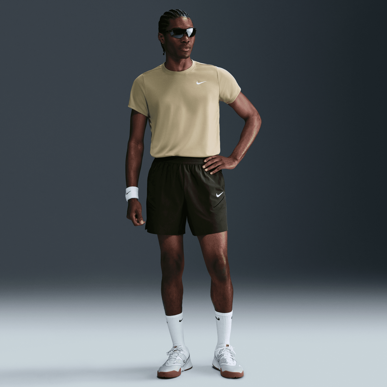 NikeCourt Slam Erkek  Dri-FIT Tenis Şortu
