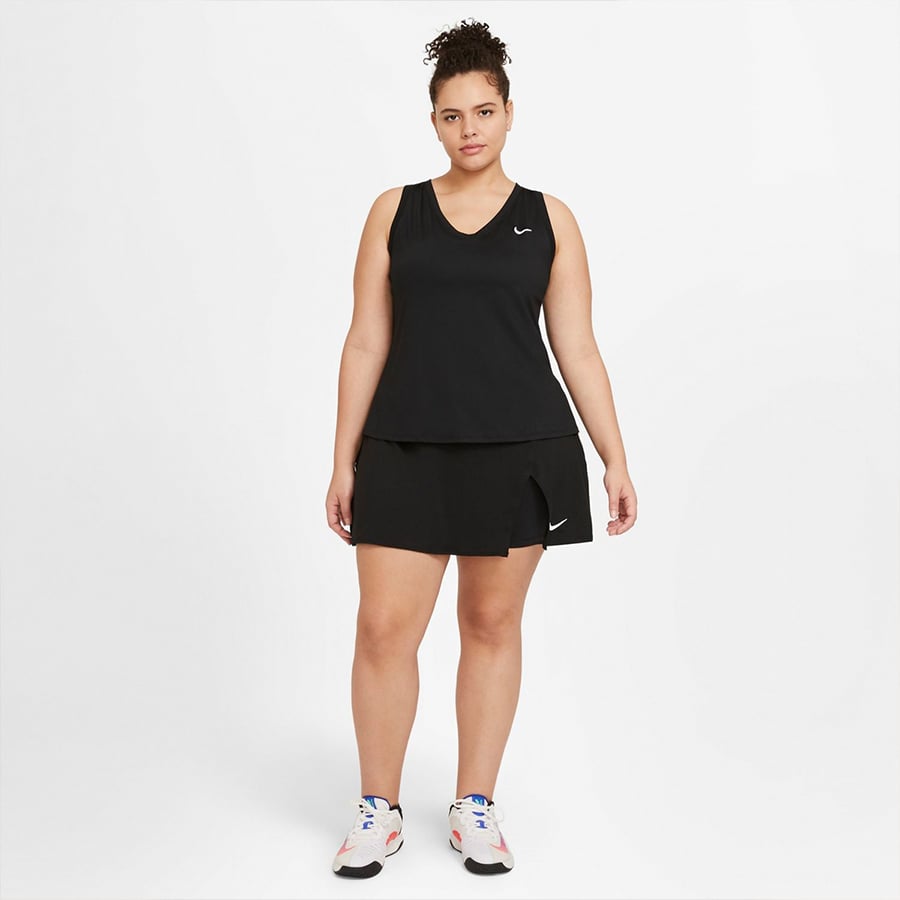 NikeCourt Victory Büyük Beden Kadın Tenis Üstü