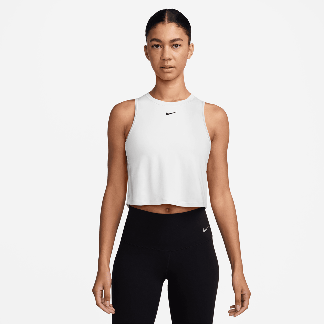 W NK ONE CLASSIC DF CRP TNK WT Dri-FIT Kadın Crop Atleti