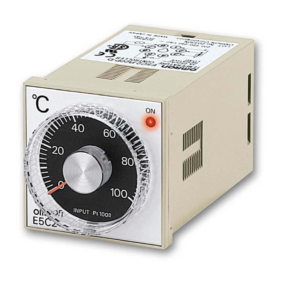 Omron E5C2-R20P-D 100-240VAC 0-200