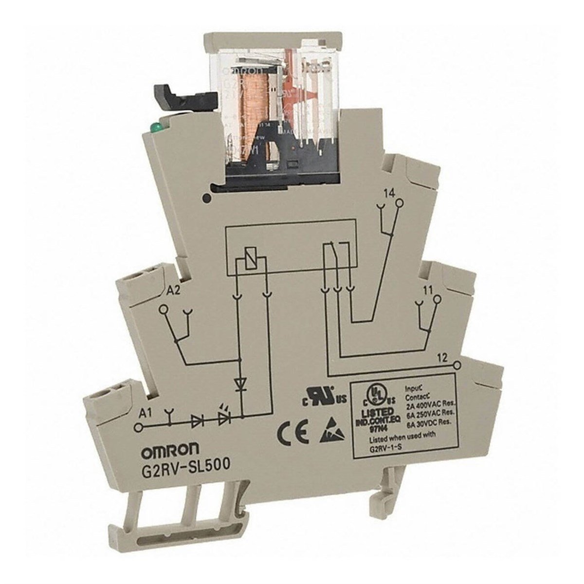 Omron G2RV-1-SL500 230VAC