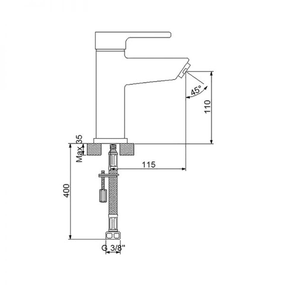 NEWARC 832521 PREMIUM LAVABO BATARYASI