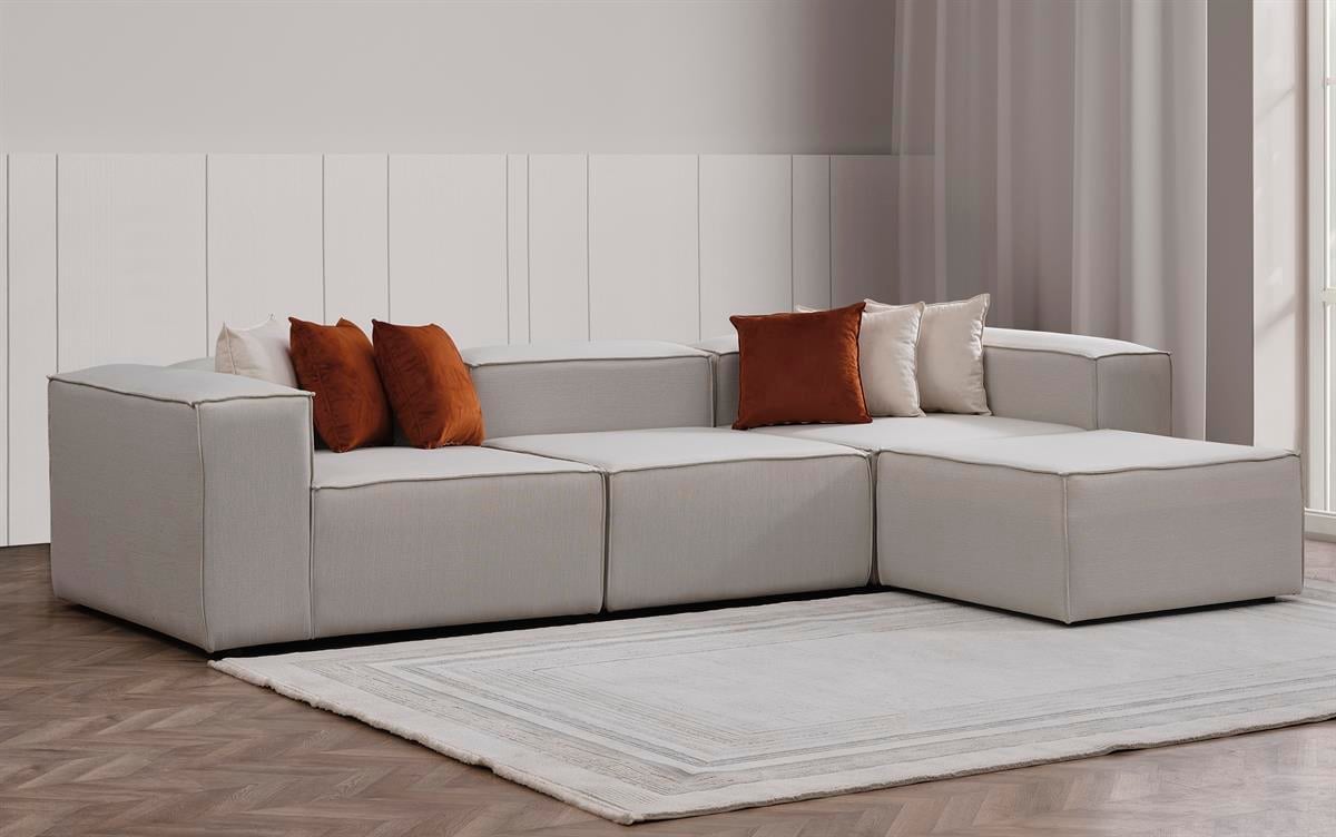 Dest Mobilya 5 modül Soft Köşe Koltuk Takımı 