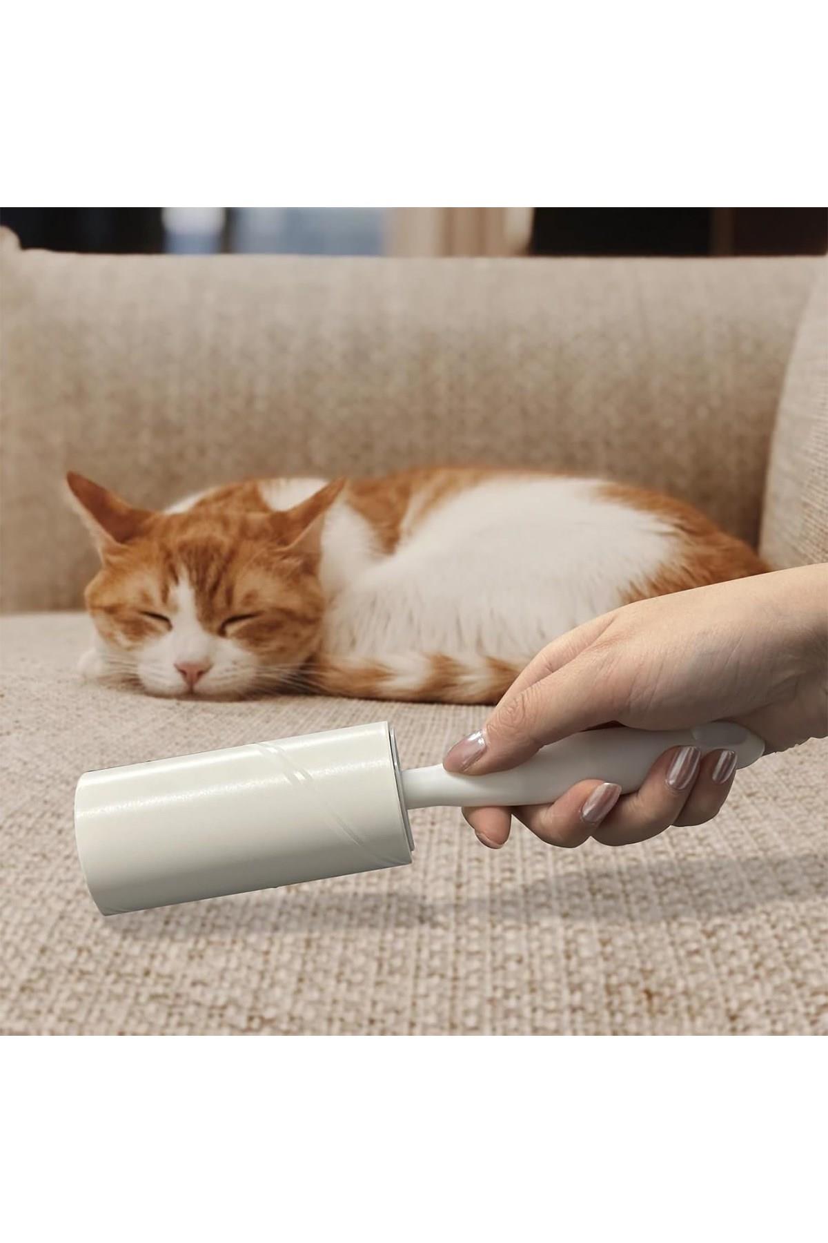 Pribor Kedi Köpek Tüy Toz Toplayıcı Yedek Rulo 240 Yaprak 60X4 (Sadece Rulo)