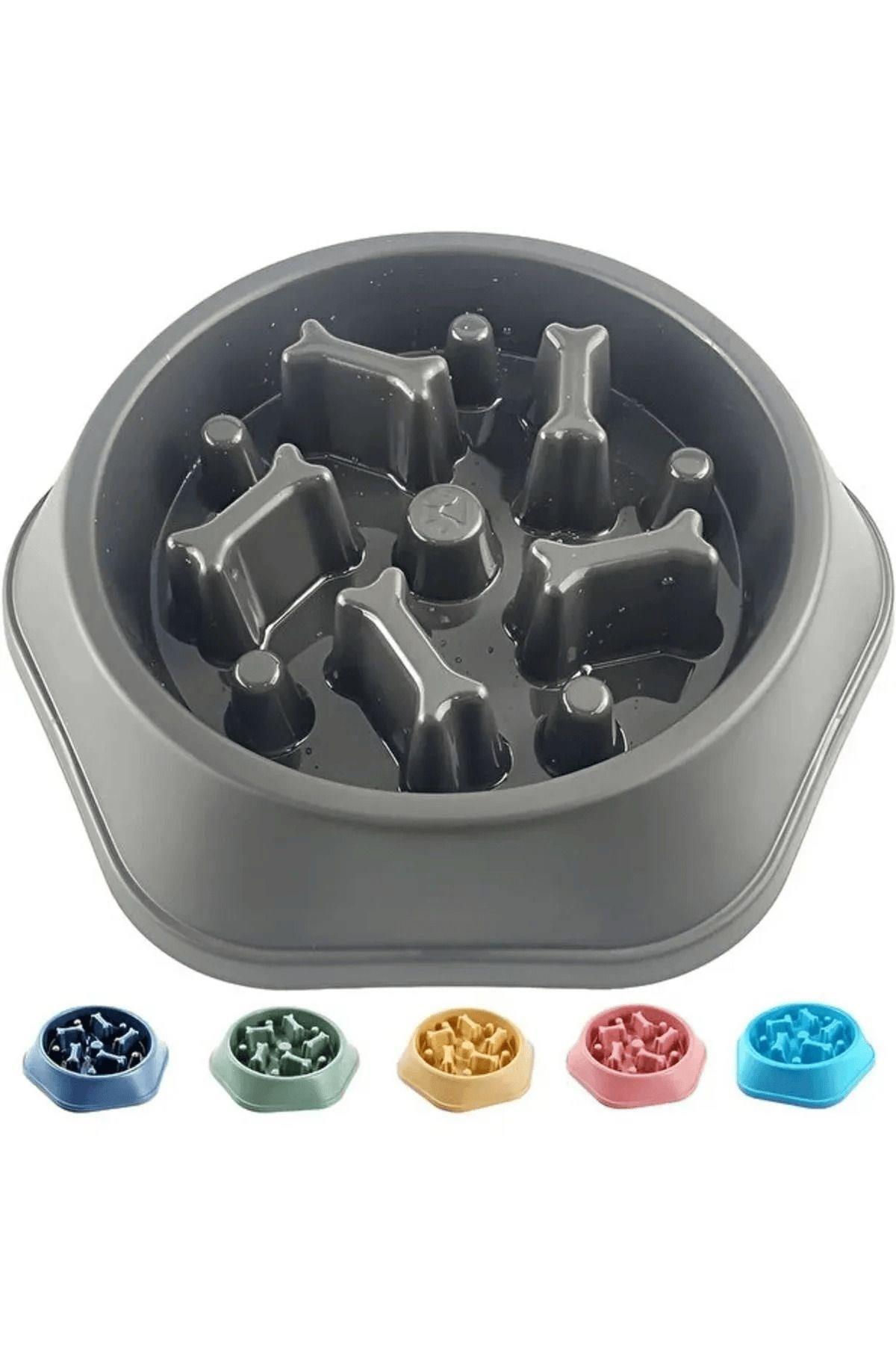 Pribor Kedi Köpek Yavaş Yeme Mama Kabı