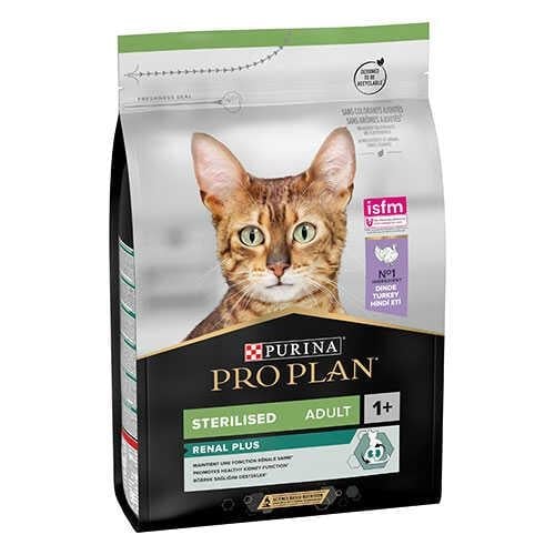 Pro Plan Sterilised Hindi Etli ve Tavuklu Kısırlaştırılmış Yetişkin Kedi Maması 3 KG