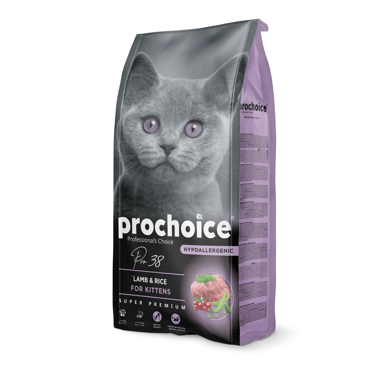 Prochoice Pro 38 Kitten Kuzu Etli Yavru Kedi Maması 2 KG