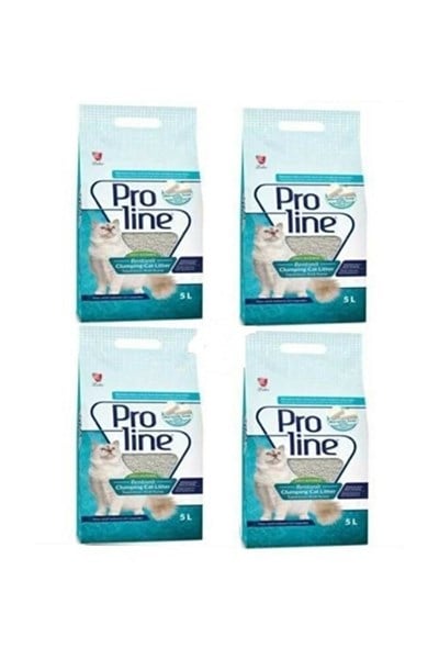 Proline Marsilya Sabunu Kokulu Bentonit Topaklaşan Kedi Kumu 5 Lt
