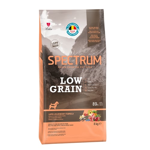 Spectrum Düşük Tahıllı Kuzulu, Yaban Mersinli Küçük Irk Yetişkin Köpek Maması 8 kg