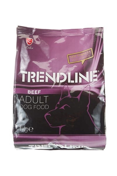 Trendline Biftekli Yetişkin Köpek Maması 1 KG