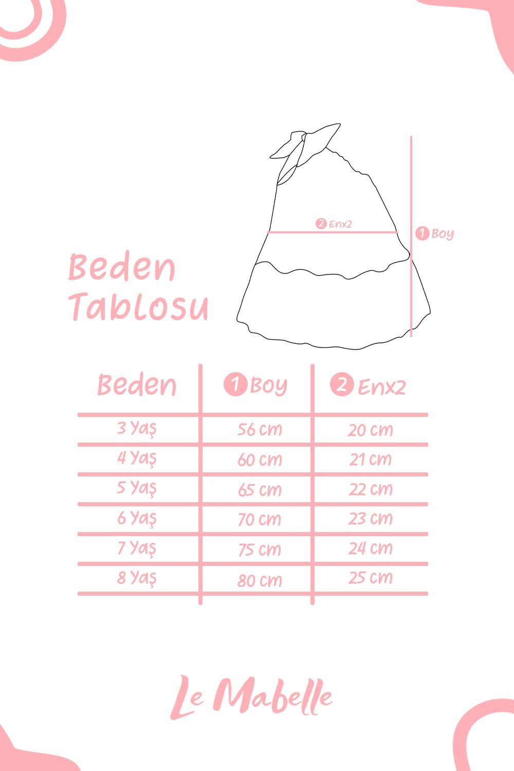 Pembe  Tek Omuzlu Fiyonklu Kız Çocuk Tül Elbise - Orlene
