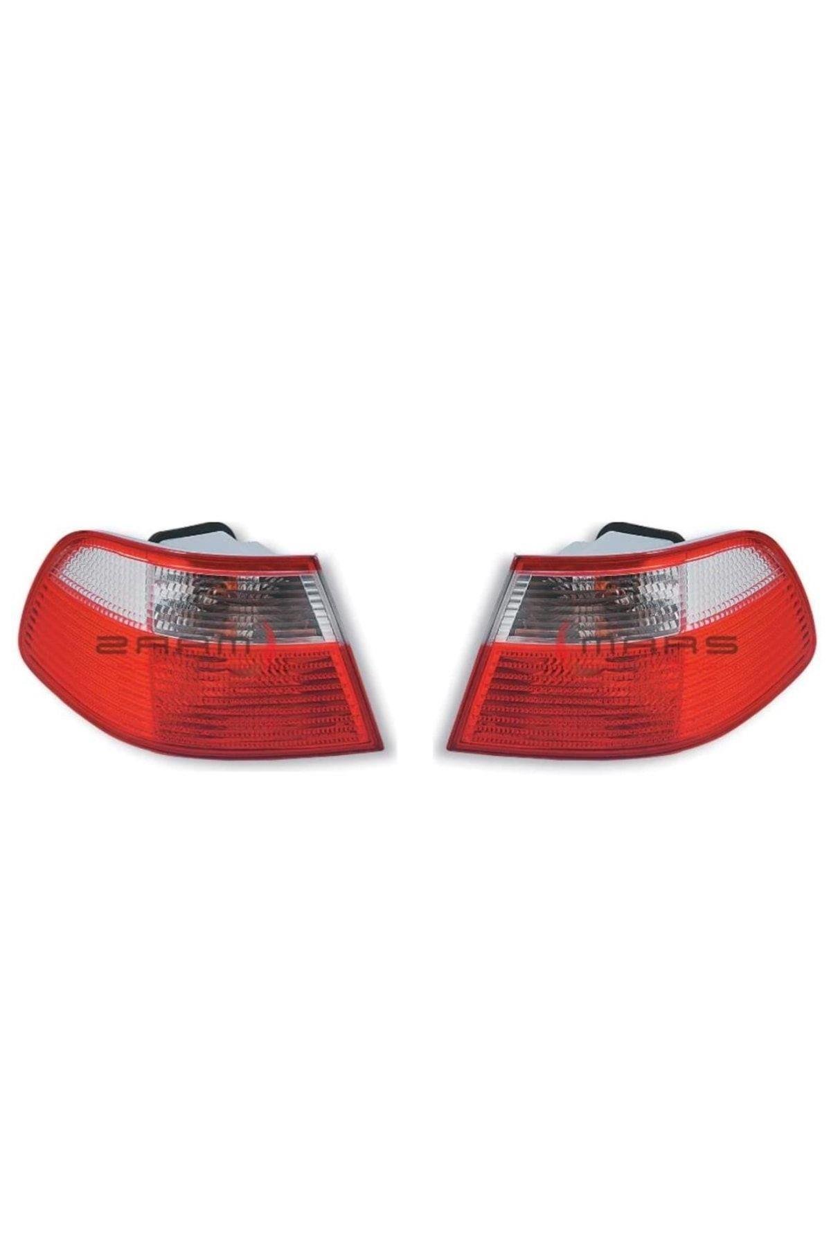 Fiat Albea Sağ + Sol Dışa Arka Stop Lambası Takımı 2002--2006-Uyumlu