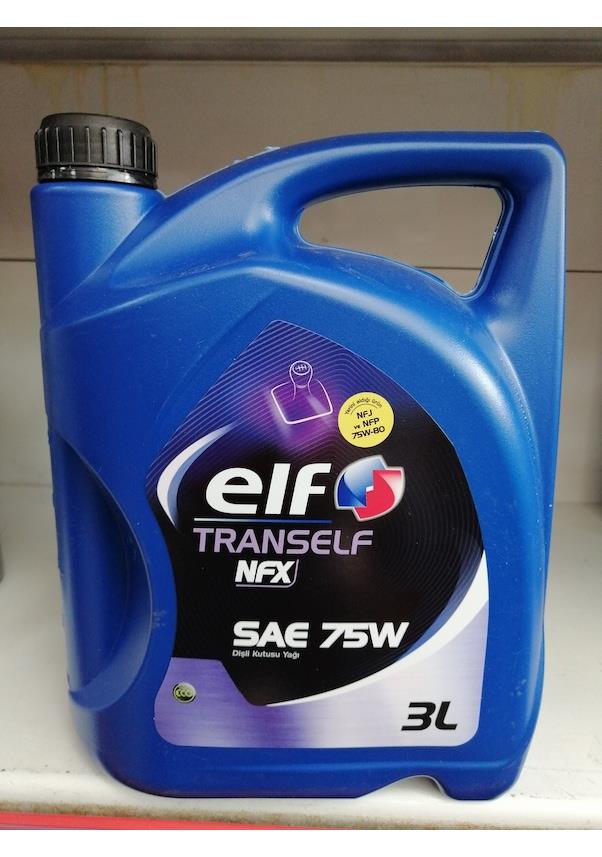 Tranself NFX SAE 75W 3 Lt Yarı Sentetik Şanzıman Yağı