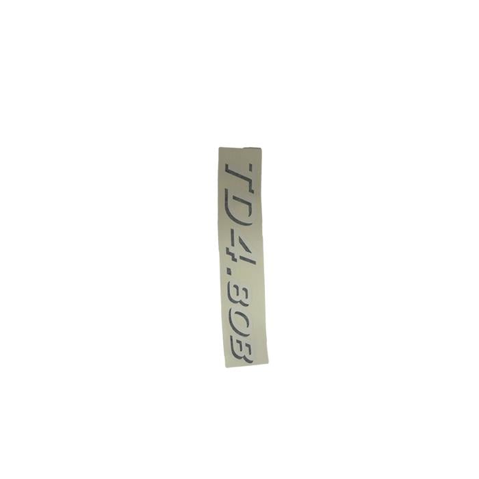 TD4.80B MODEL ETİKETİ