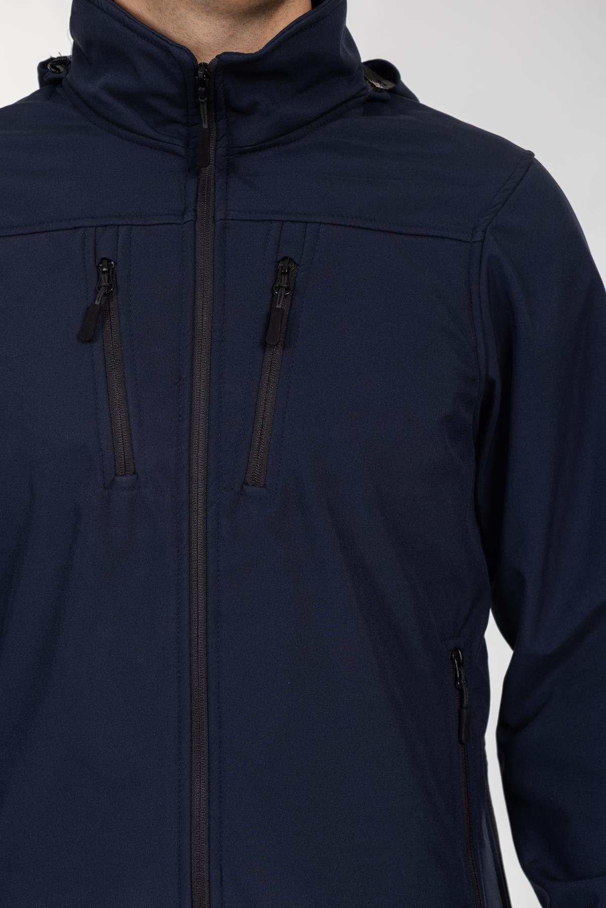 AKN 01 TAKTİK SOFTSHELL MONT LACİVERT