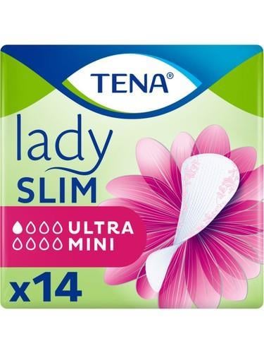 Tena Lady Slim Ultra Mini 1 Damla Kadın Mesane Pedi 14'Lü
