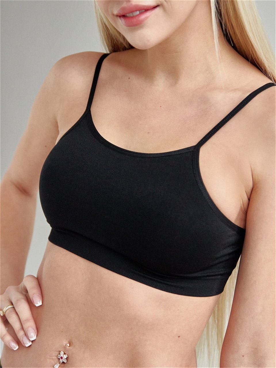 TOPARLAYICI İNCE ASKILI PEDLİ BÜSTİYER MİSTİRİK9316