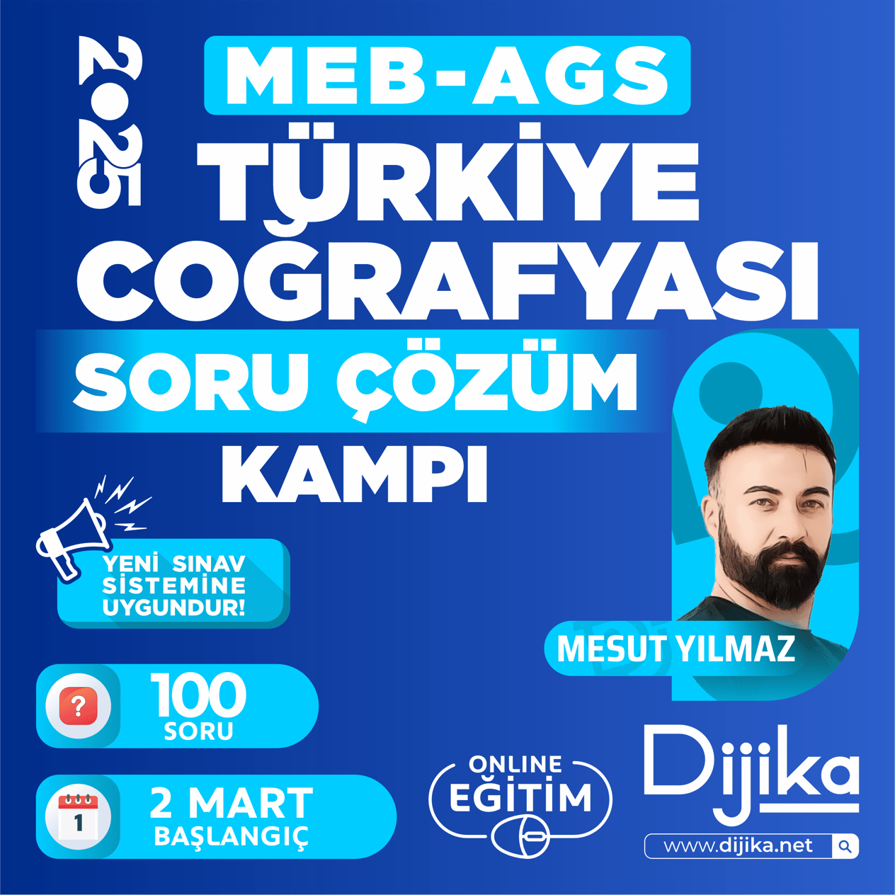 MEB-AGS TÜRKİYE COĞRAFYASI SORU ÇÖZÜMÜ | CANLI