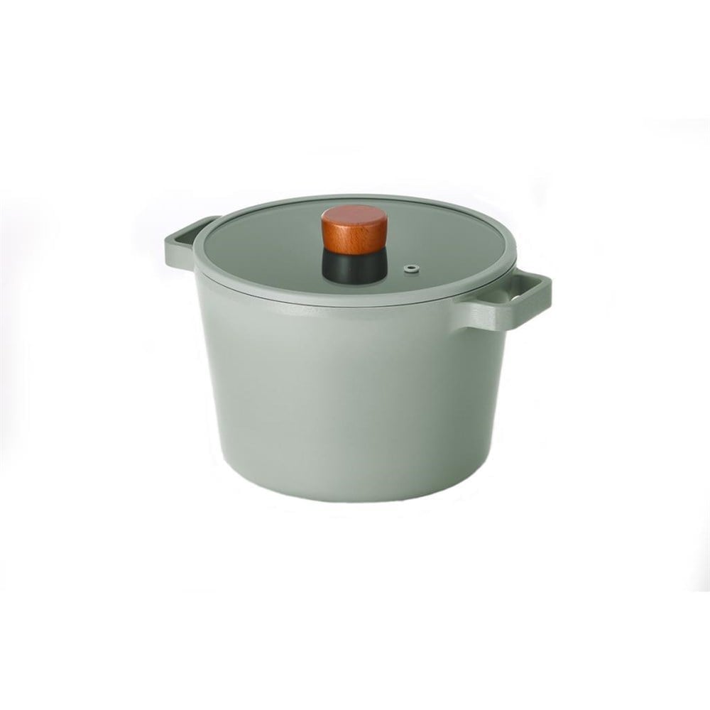 Neoflam Fika Aluminyum Döküm 22 cm Derin Tencere Gri