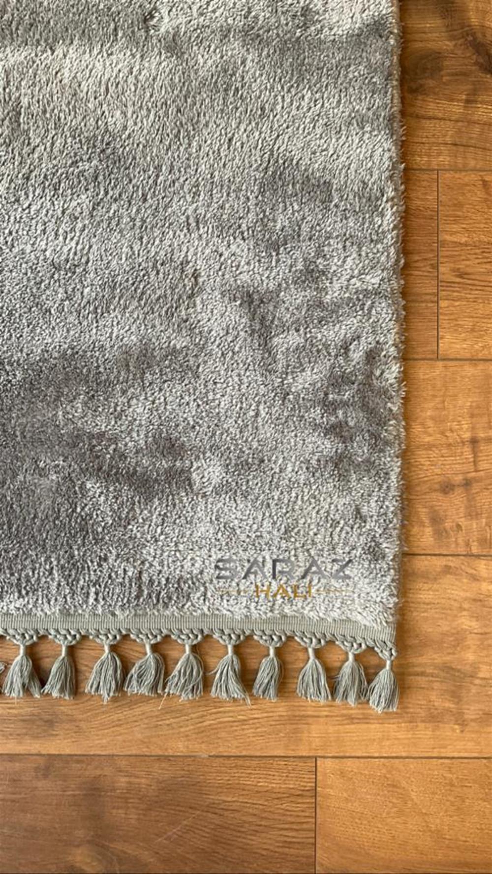SARAZ HALISARAZ HALI Comfort Puffy Peluş Halı Gri