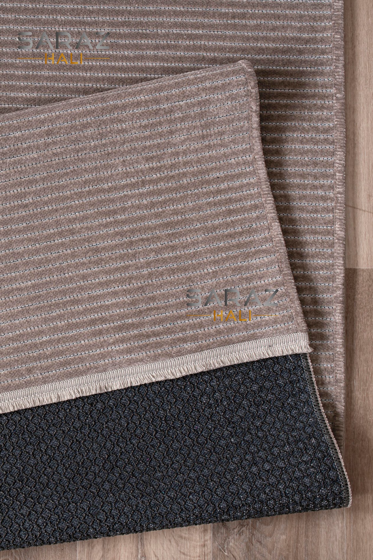 TİCİMAXSARAZ HALISaraz Halı Şönil Kilim Düz Desen Bej