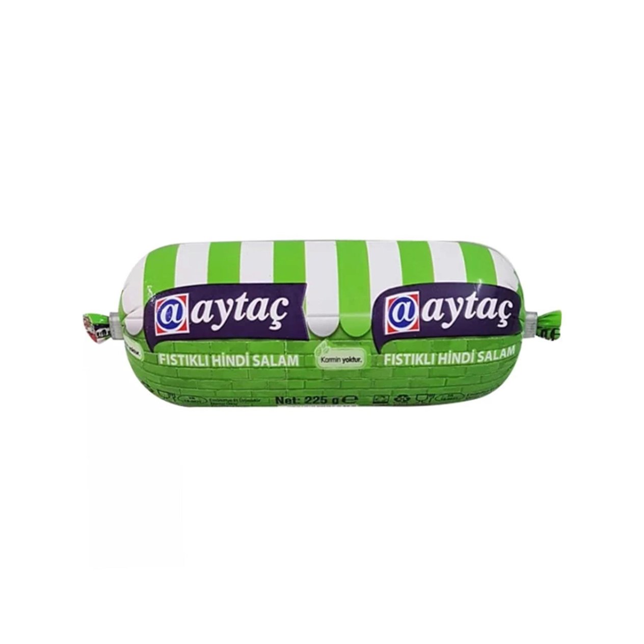 Aytaç Hindi Fıstıklı Baton Salam  225Grx18