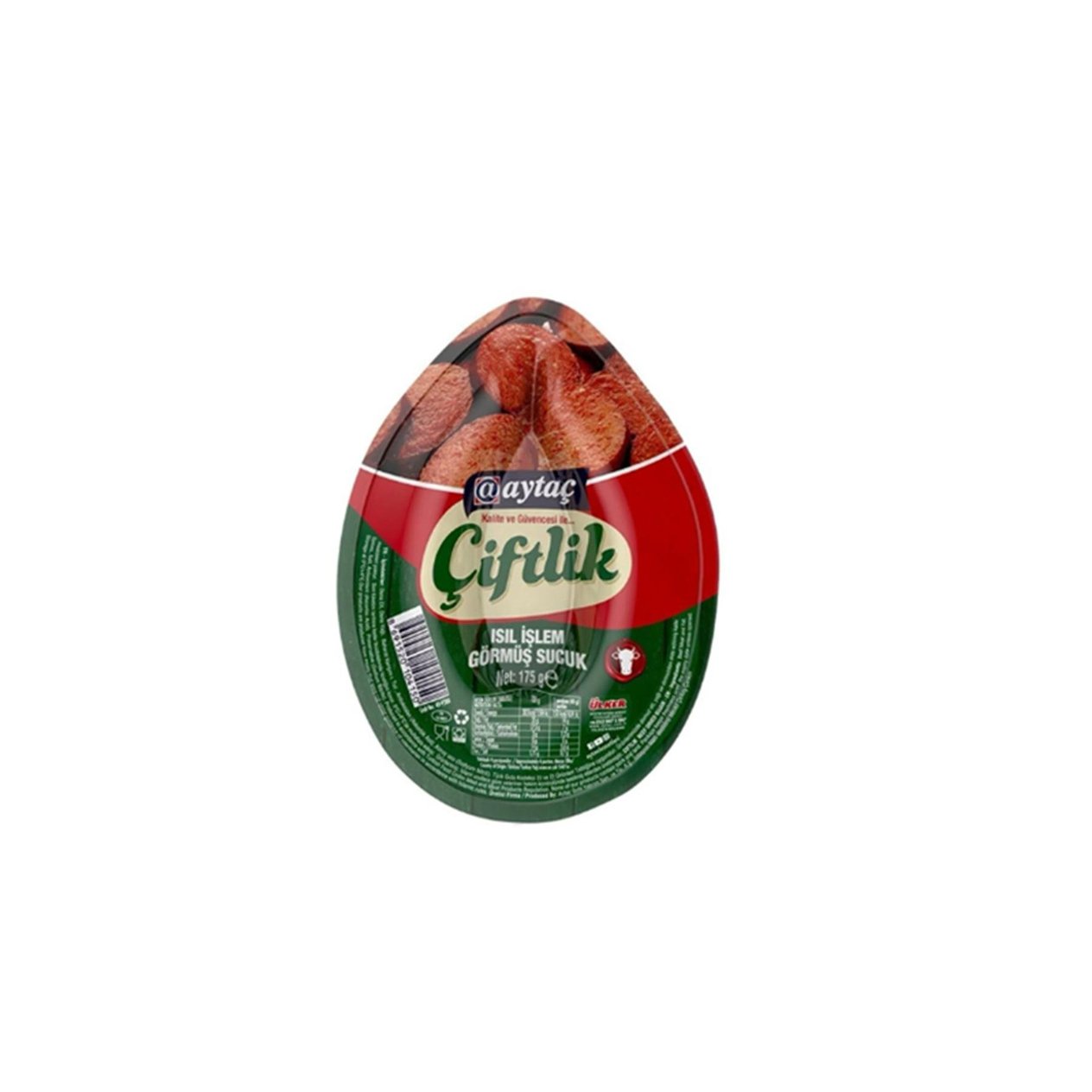 Çiftlik Dana Kangal Sucuk 175Grx8 