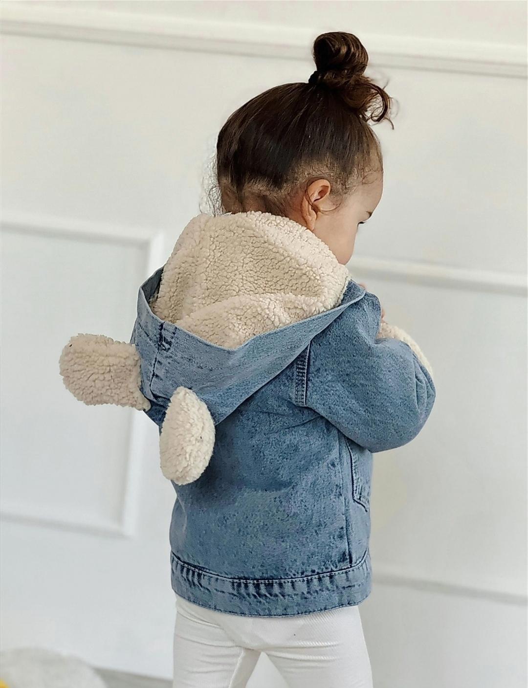 Erkek Çocuk Kot Mont Aycıklı-Erkek Çocuk Mont-Bebegimindolabinda.com