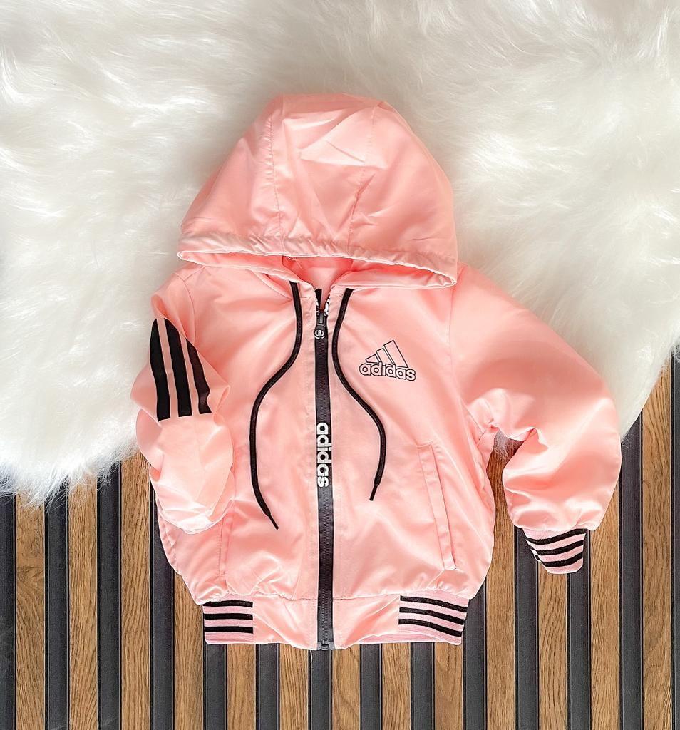 Kız Çocuk Yağmurluk Pembe-Kız Çocuk Mont-Bebegimindolabinda.com
