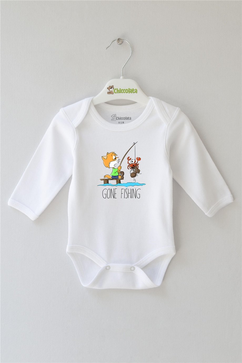 Gone Fishing Uzun Kollu Bebek Body