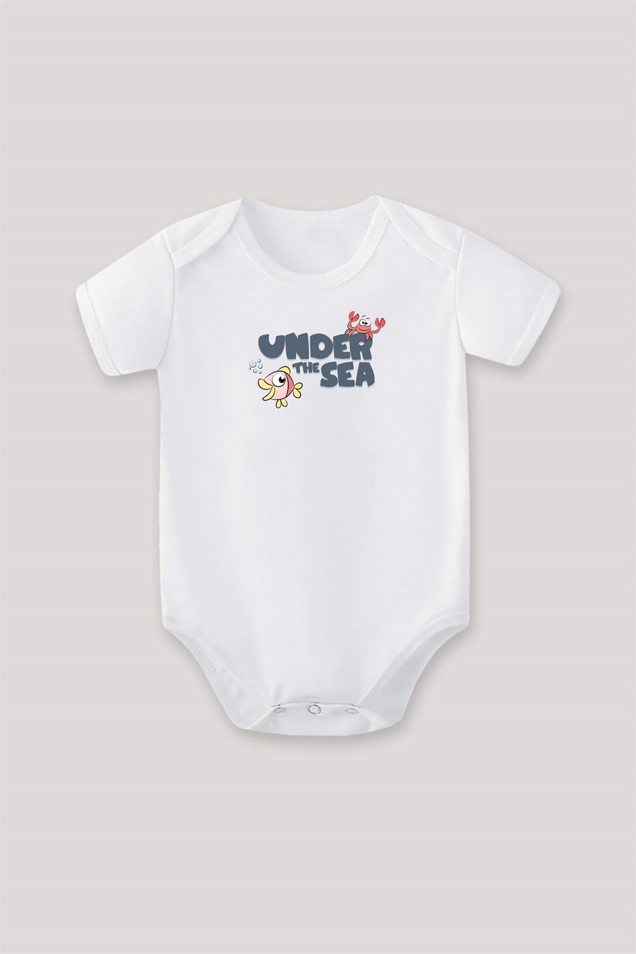 Under the Sea Bebek Body Şort Üçlü Set