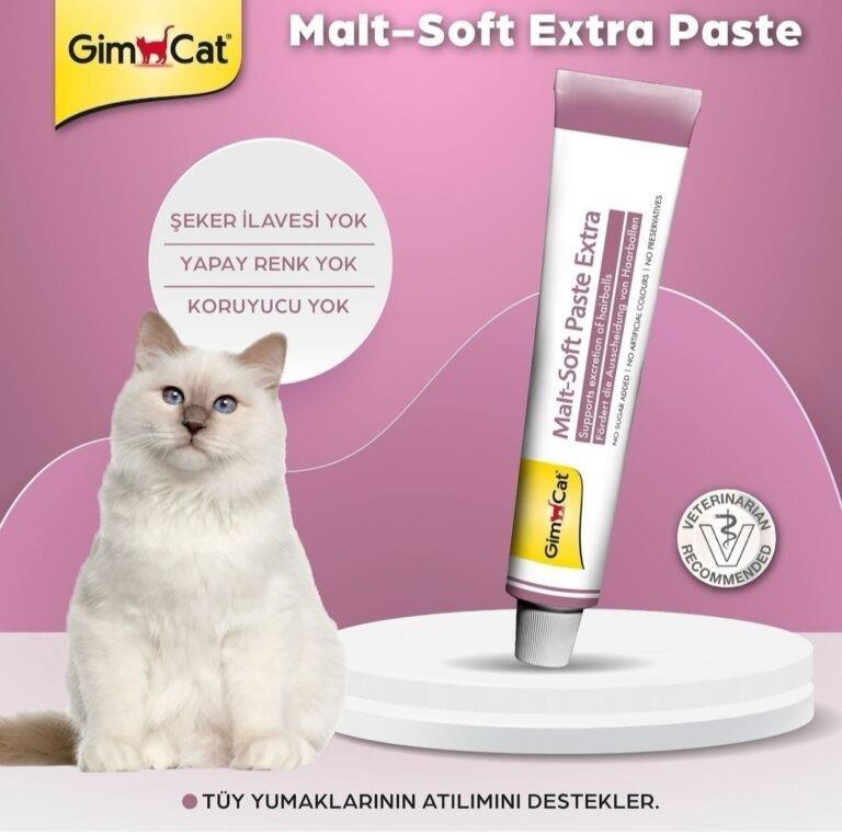 GimCat Malt-Soft Extra Tüy Yumağı Önleyici Kedi Macunu 20 Gr x 2 Adet