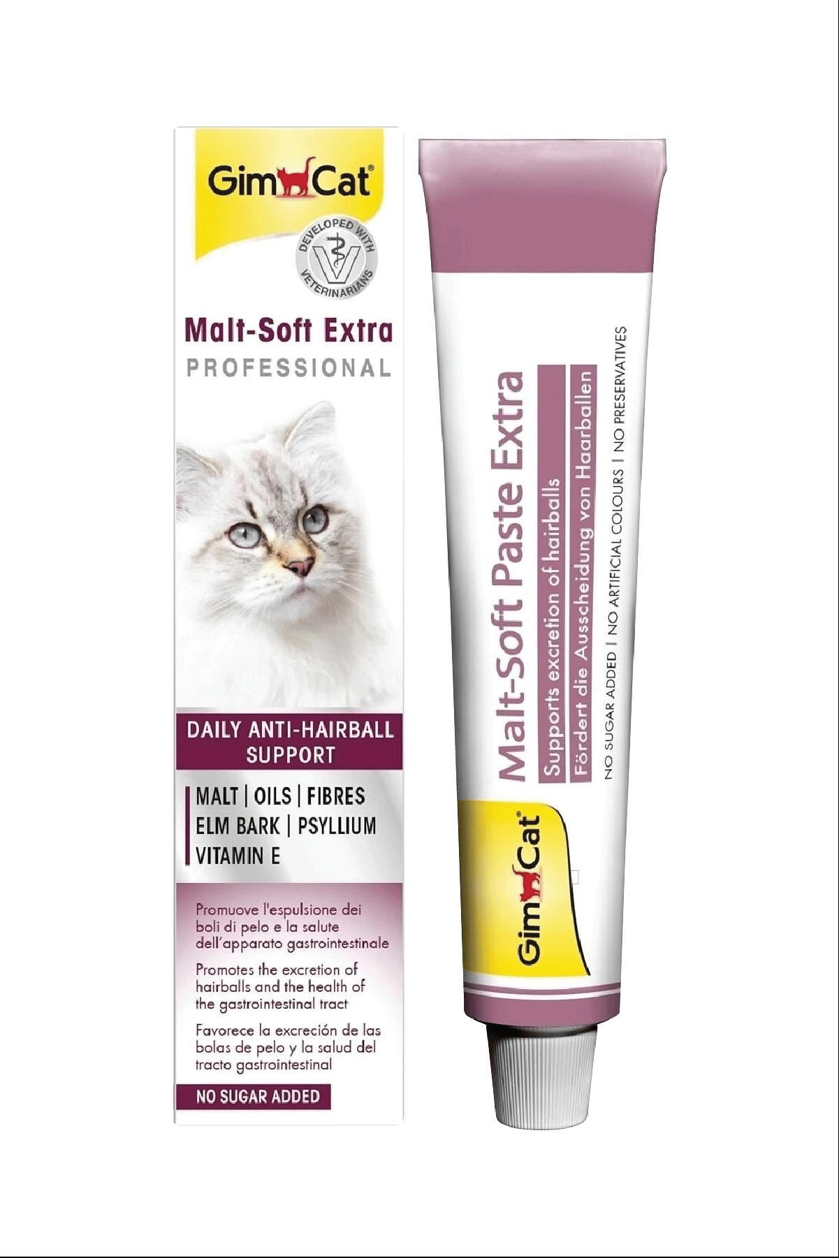 GimCat Malt-Soft Extra Tüy Yumağı Önleyici Kedi Macunu 20 Gr