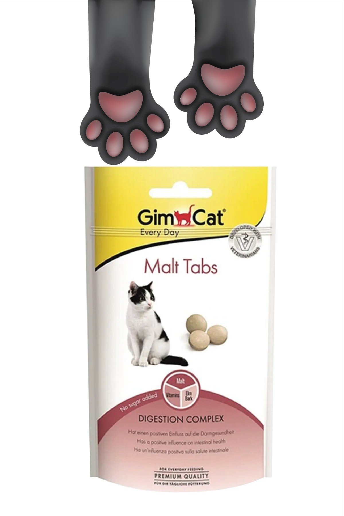 GimCat Malt Tabs Kedi Ödül Tableti 40gr