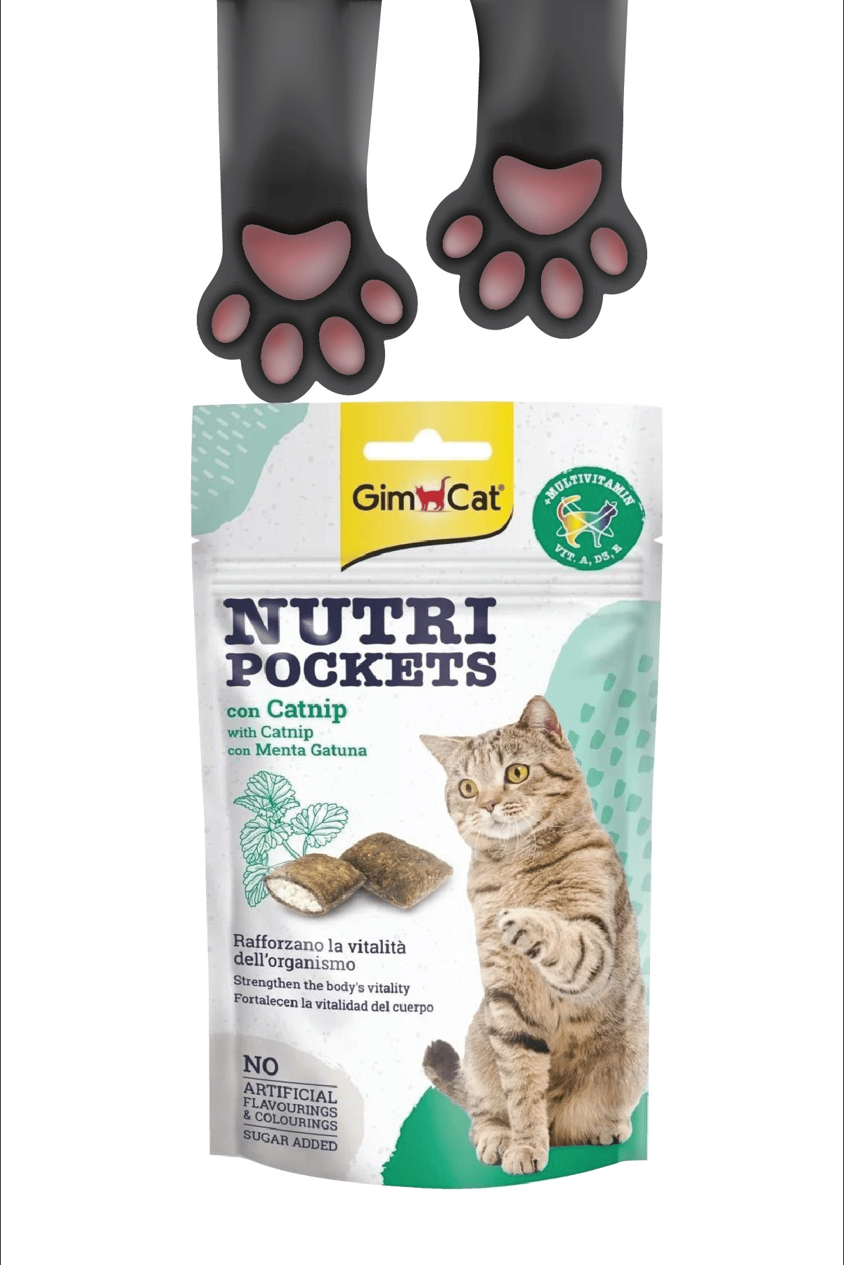 Gimcat Nutripockets Catnipli Kedi Ödül Maması 60 Gr