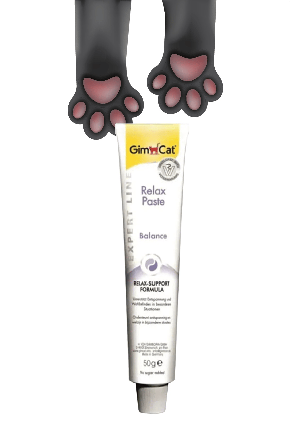 GimCat Relax Rahatlatıcı Şekersiz Kedi Macunu 50 gr