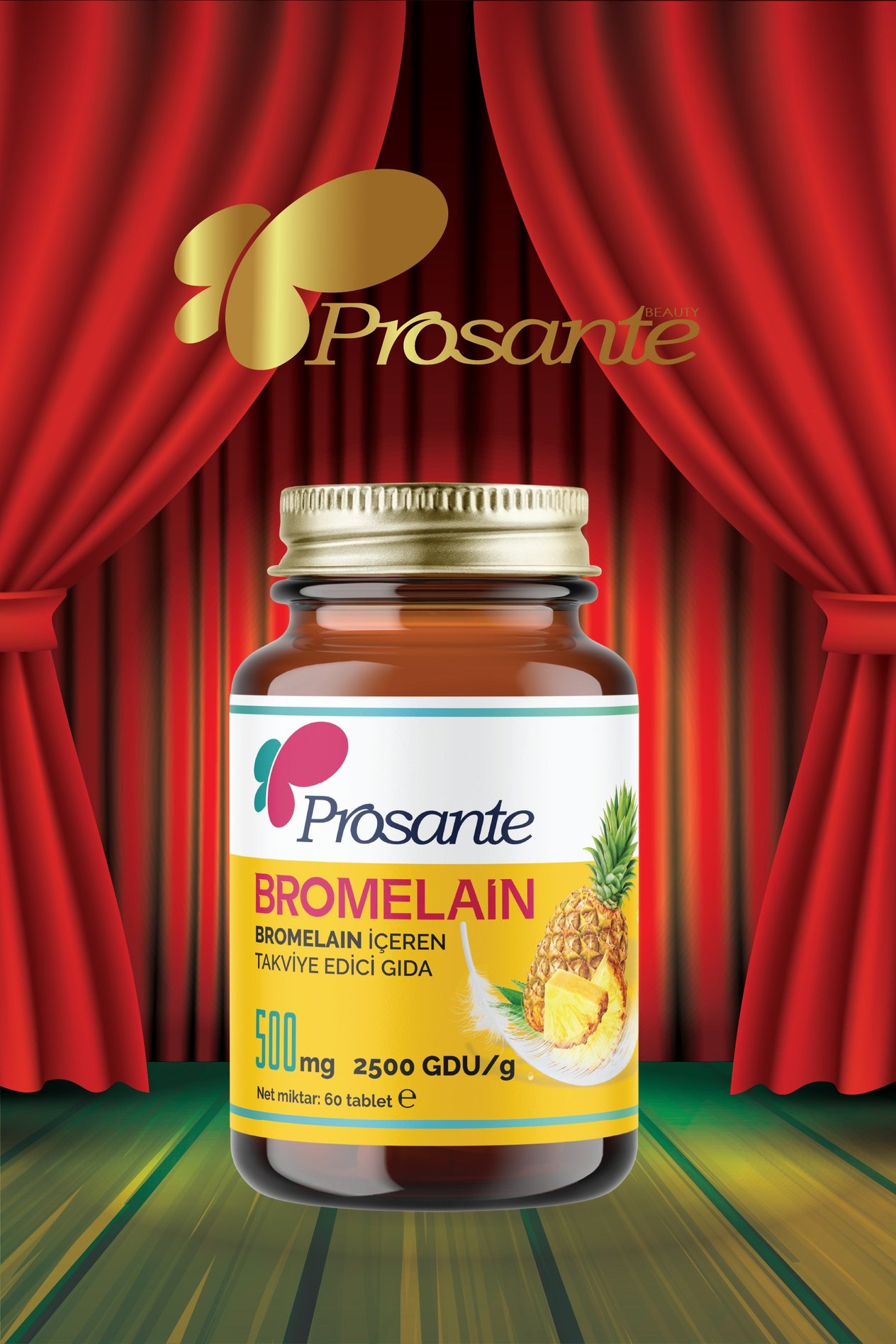 Prosante Bromelain 60 Tablet