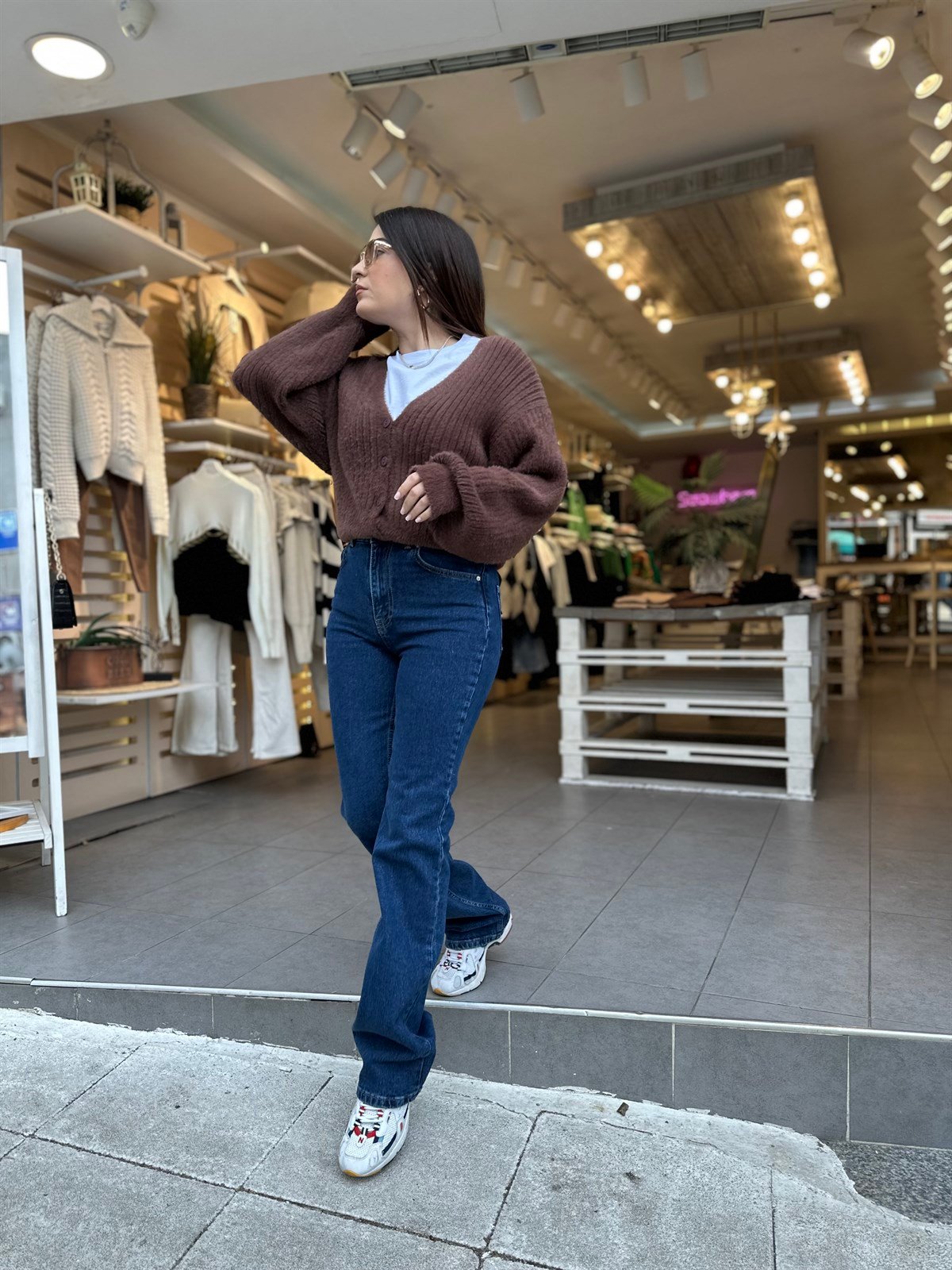Flare Likralı Pantolon | StrawberryWear