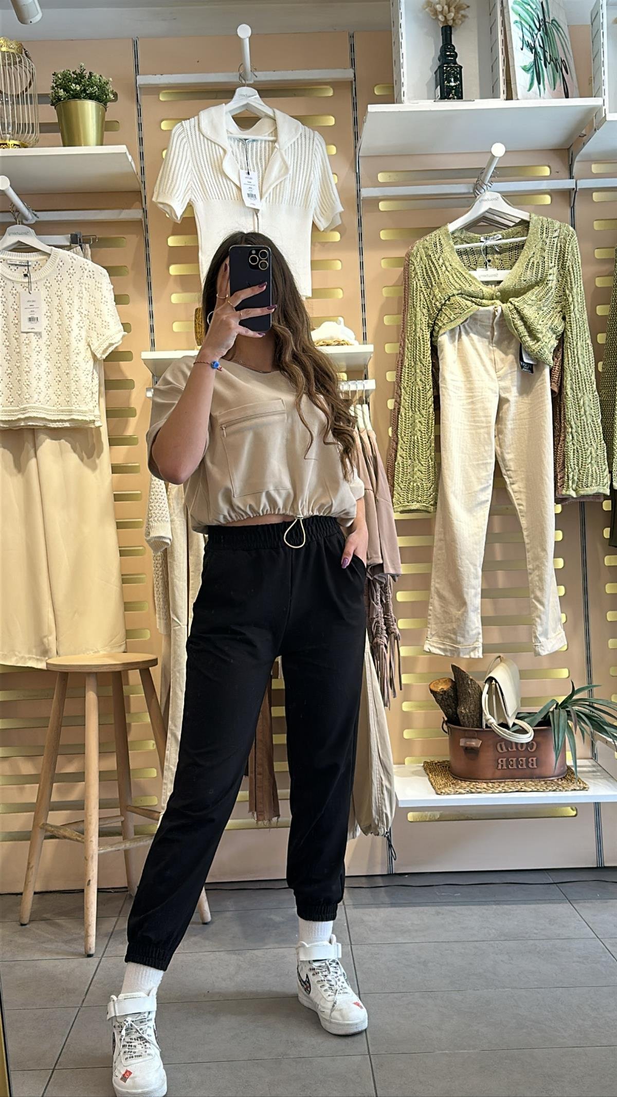 Siyah Eşofman Alt | StrawberryWear