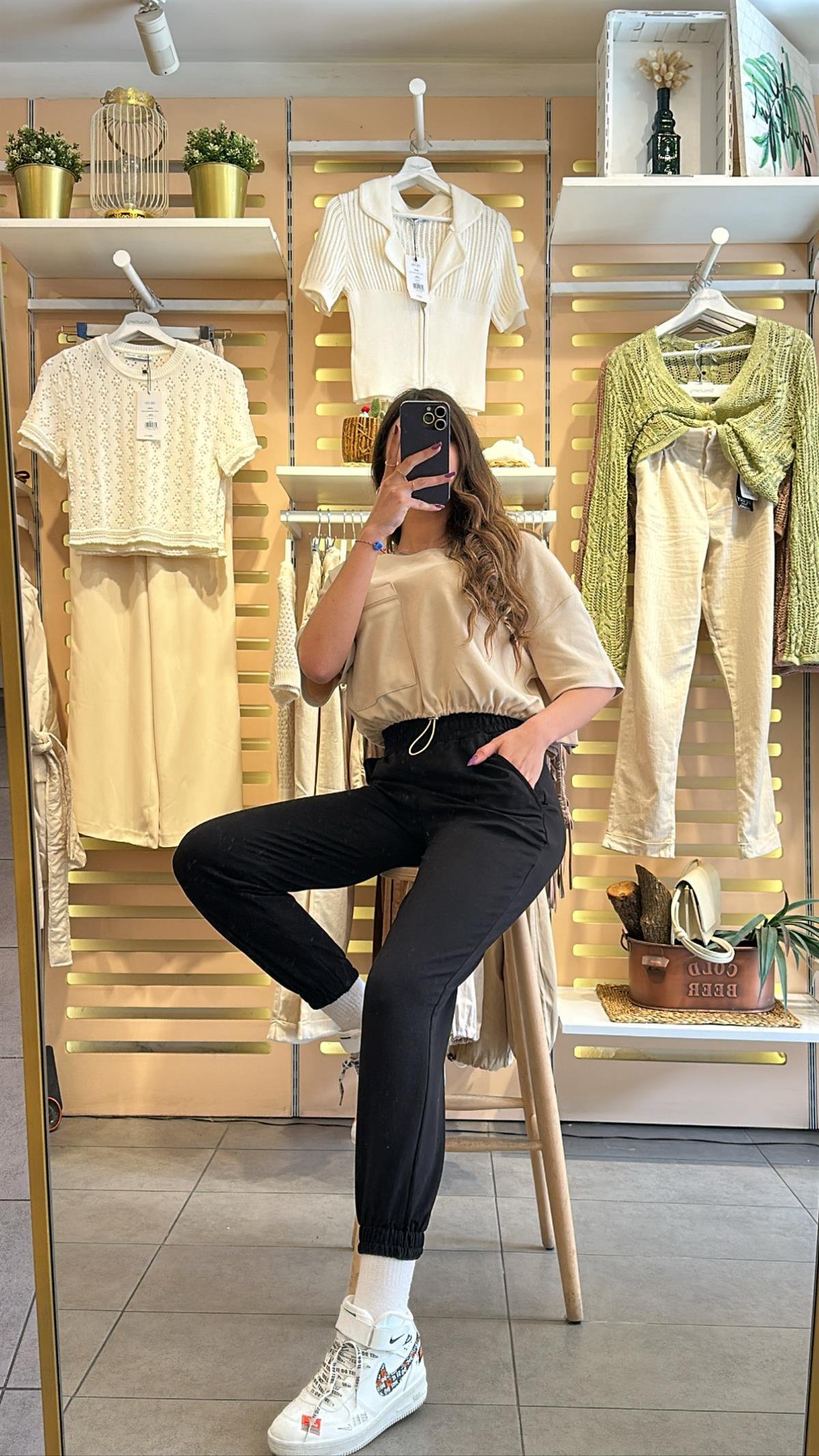 Siyah Eşofman Alt | StrawberryWear