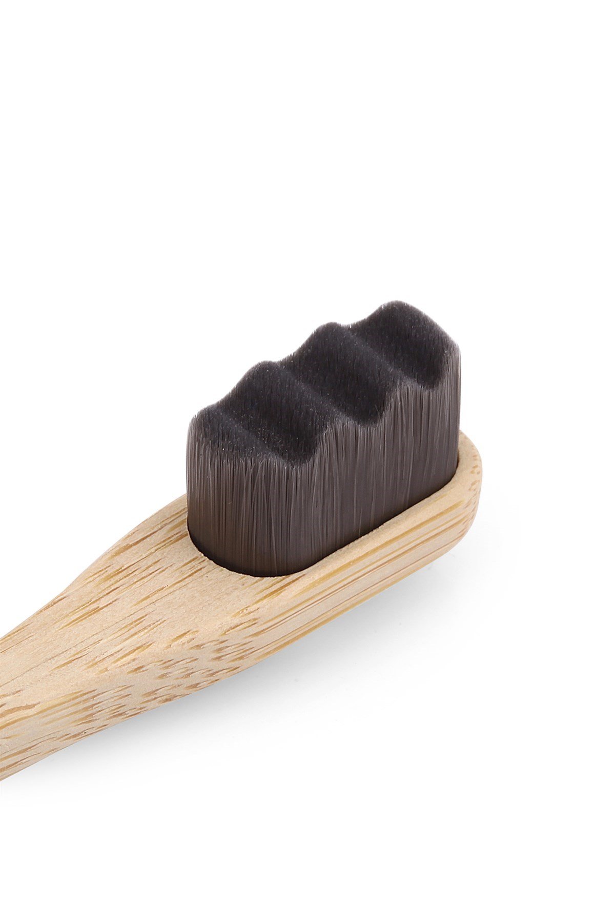 T-Brush Nano Bambu Diş Fırçası - Koyu Gri
