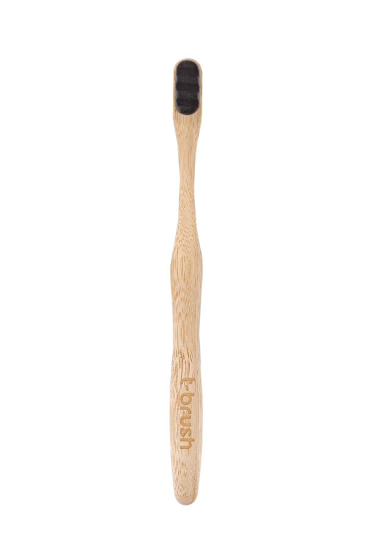 T-Brush Nano Bambu Diş Fırçası - Koyu Gri