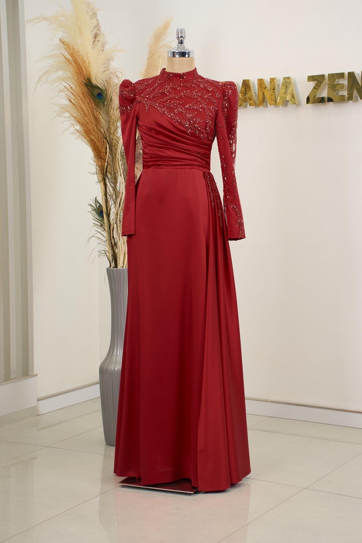 Rosa Abiye Kırmızı