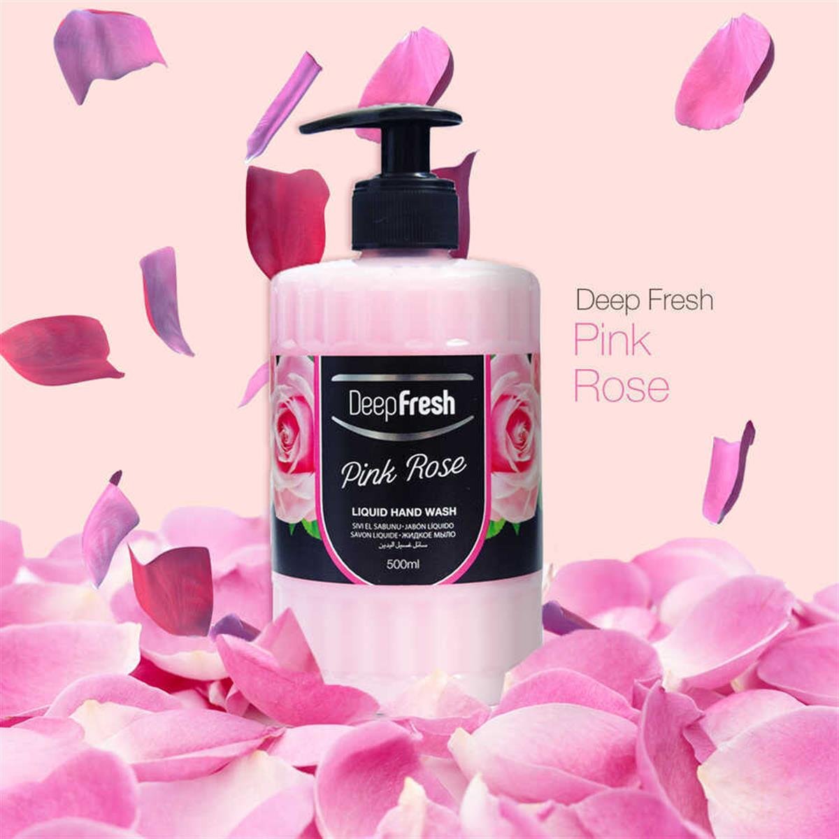 500 ml Romance Serisi Sıvı El Sabunu Pembe Gül