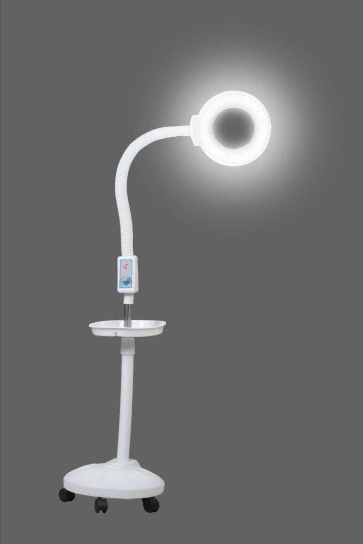 Ayaklı Led  Işıklı Ayarlı  Büyüteçli Loop Lamba 