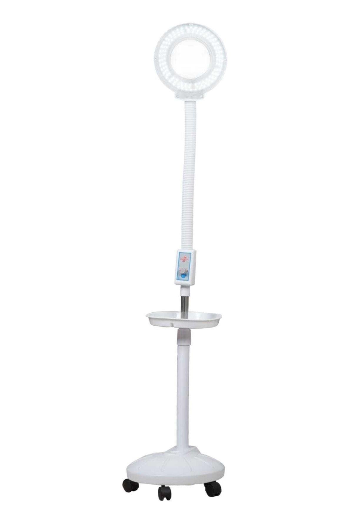 Ayaklı Led  Işıklı Ayarlı  Büyüteçli Loop Lamba 